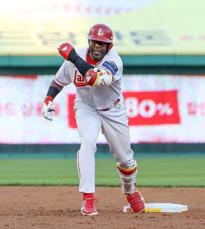 SSG 랜더스 외국인 타자 기예르모 에레디아. /사진=SSG 랜더스 제공