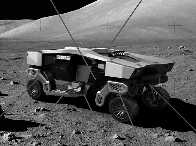 특허정보 검색서비스 키프리스(KIPRIS)에 등록된 현대자동차그룹의 달 탐사용 하이브리드 차량. 현대차그룹 제공