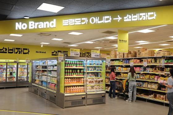 노브랜드 매장 사진. 사진 이마트