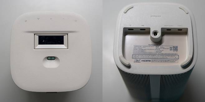 '더 프리미어5'의 상단과 하단부의 모습 /사진=김남이 기자