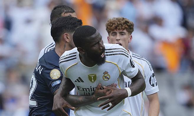 레알 마드리드 안토니오 뤼디거. AP연합뉴스