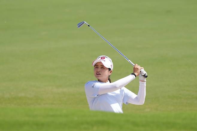 KPMG 여자 PGA 챔피언십 4라운드에서 어프로치 샷을 하고 있는 최혜진. 프리스코(미 텍사스주) | AP뉴시스