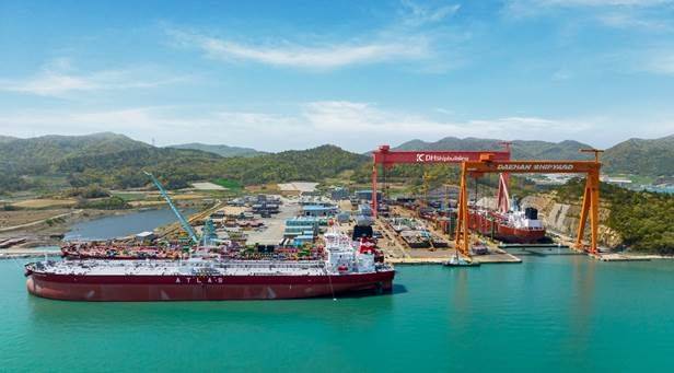 대한조선 전경.ⓒ대한조선