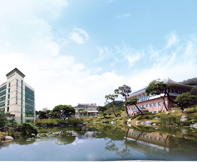 글로벌사이버대학교 전경.