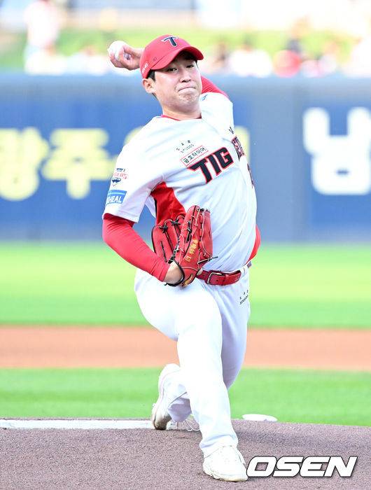 KIA 타이거즈 윤영철. /OSEN DB