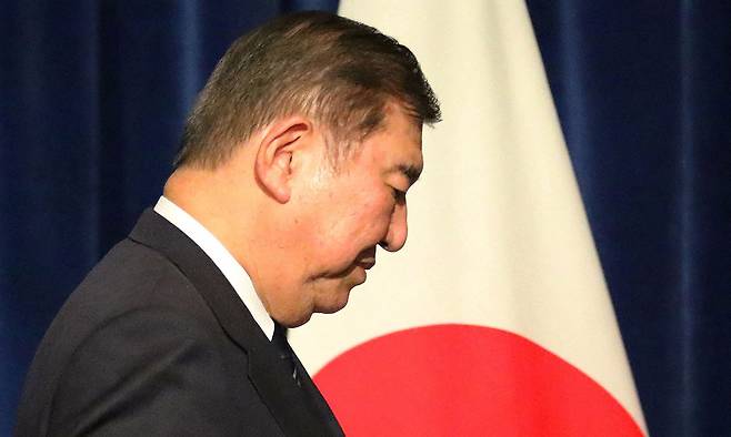 이시바 시게루 일본 총리. AFP연합뉴스