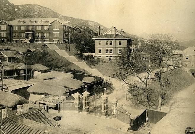 배화여학교의 1929년 모습. /배화여자고등학교
