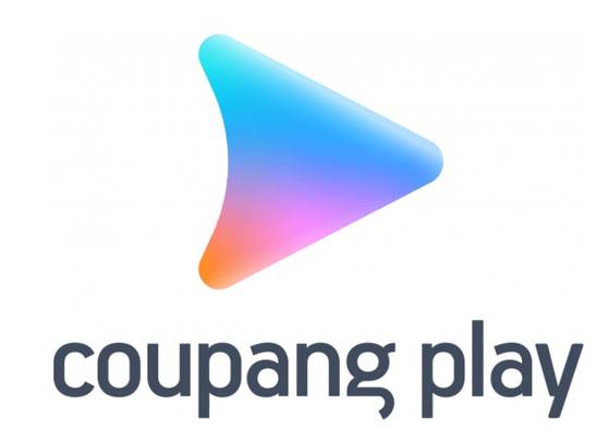 쿠팡플레이 로고.