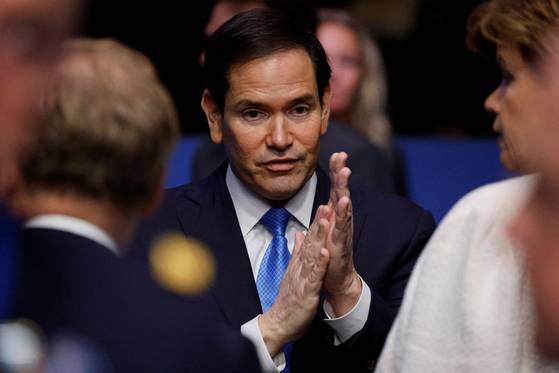 마코 루비오 미국 국무장관. 로이터=연합뉴스