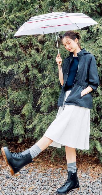 빈폴액세서리 2025년 애니웨더 라인 화보.