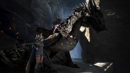 '검은사막'의 길드 탑승물 '파멸의 집행자' 이미지. 자료 제공 : 펄어비스