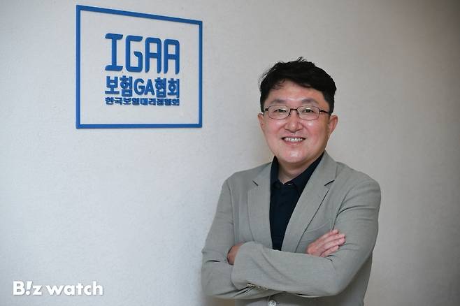 김용태 보험GA협회장./사진=이명근 기자 qwe123@