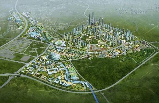 평택 브레인시티 조감도