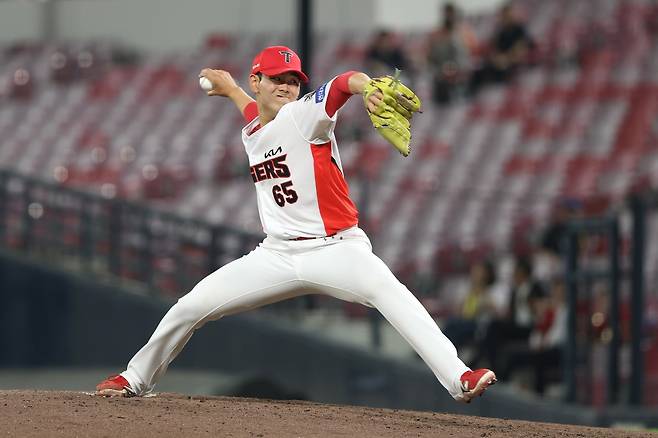 KIA 타이거즈 투수 성영탁. KIA 제공