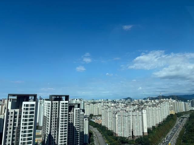 서울 아파트 전경. 독자제공