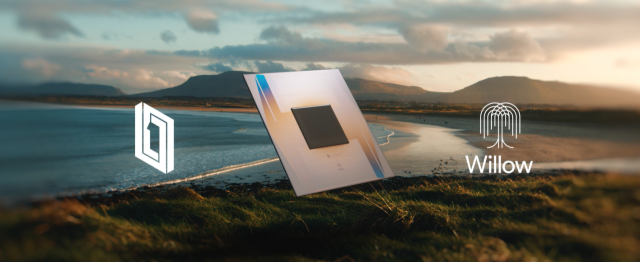 구글이 지난해 12월 공개한 양자칩 ‘윌로’. 사진 제공=구글