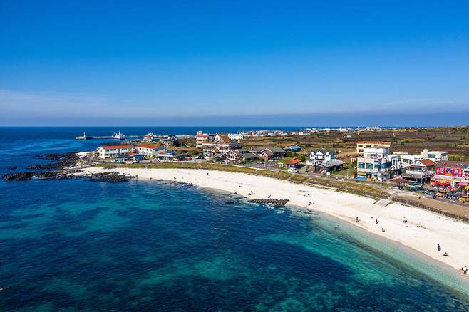 제주 우도의 서빈백사해수욕장 (사진=한국관광공사)