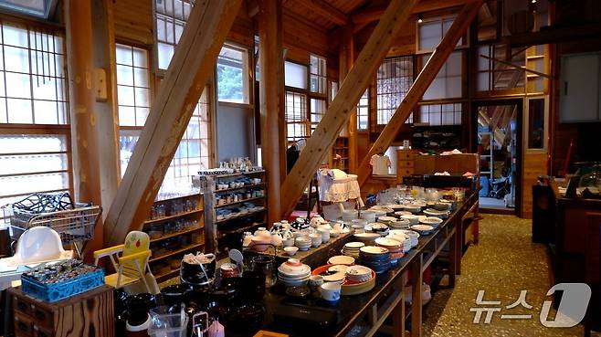 무인 재사용품 공간. 필요한 용품을 무료로 가져갈 수 있다.ⓒ News1 윤슬빈 기자