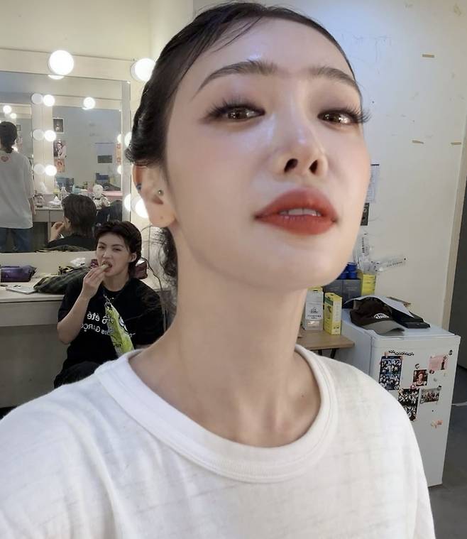 아이키(왼쪽)와 김히어라. 김히어라 인스타그램.