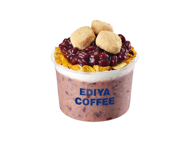 이디야 팥인절미 1인빙수