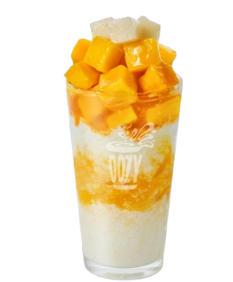 우지커피 딥 망고 컵빙수.