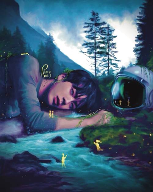 Himanshi B, ‘The Lonely Astronaut Jin’ <사진제공=25th Hour Collective>