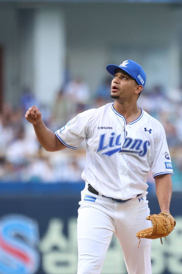 삼성 라이온즈 헤르손 가라비토./삼성 라이온즈