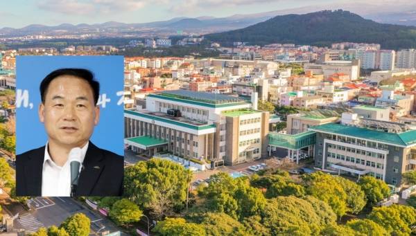 임기 1년 반을 남기고 명예퇴임을 신청한 최명동 제주도 기획조정실장.