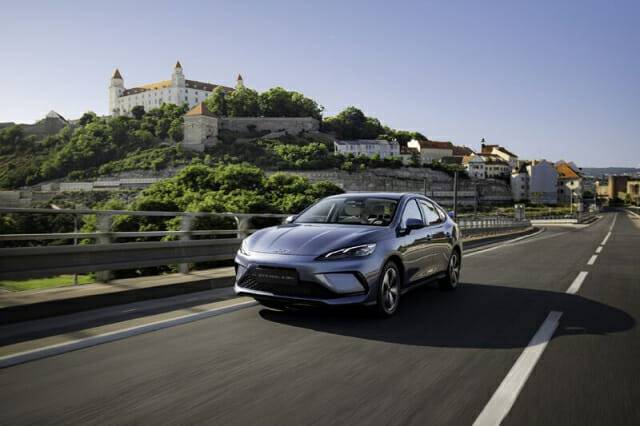 최근 슬로바이카이에 진출 소식을 알린 BYD