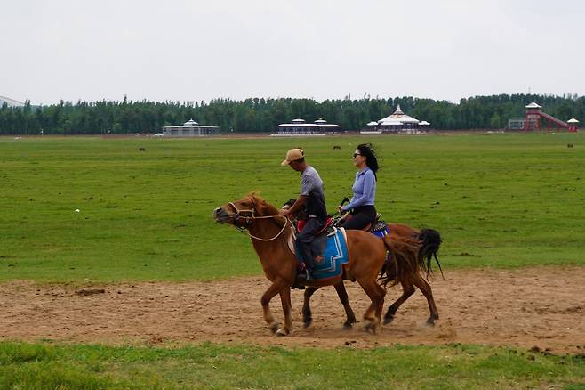 오르도스 승마체험