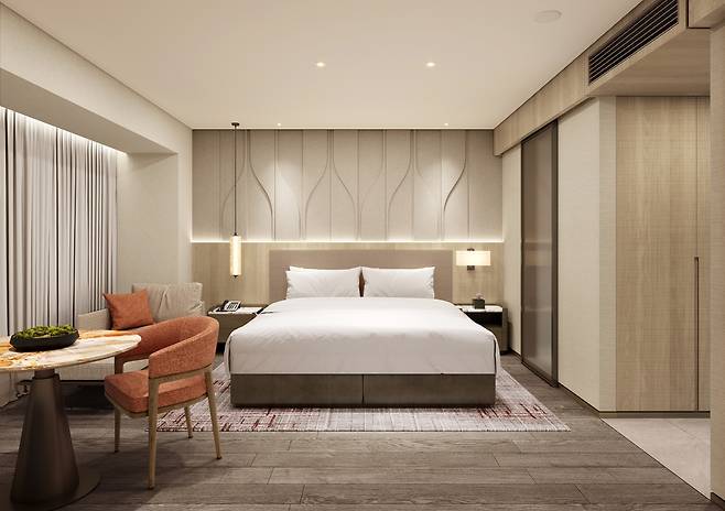 웨스틴 서울 파르나스 객실.(파르나스 호텔 제공).