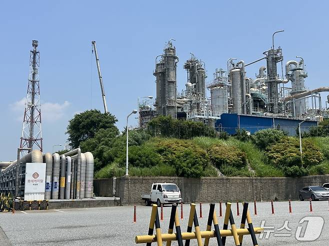 롯데케미칼 여수공장2025.06.26/뉴스1 ⓒ News1 금준혁 기자