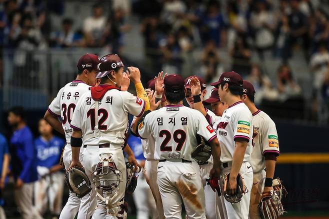 6월 반등의 불씨를 피운 키움 히어로즈. (키움 제공)