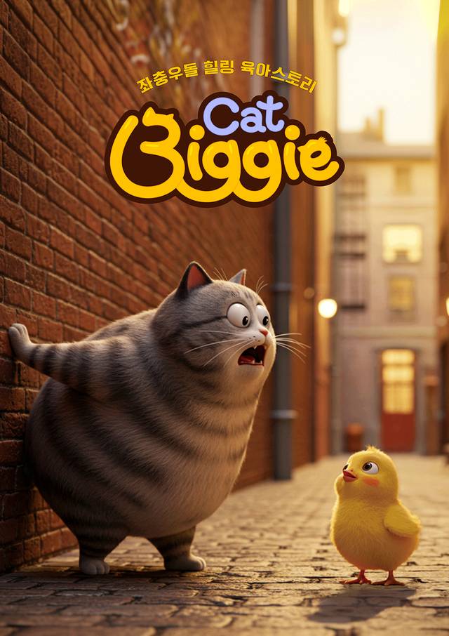 캣 비기 7월 유튜브 채널을 통해 공개하는 AI 숏폼 애니메이션 '캣 비기'. CJ ENM 제공