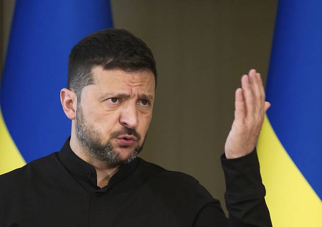 볼로디미르 젤렌스키 우크라이나 대통령. EPA연합뉴스