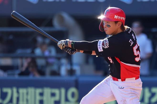▲ KIA 고종욱이 리드오프로 나와 3안타 1타점을 기록하며 팀 승리를 이끌었다. ⓒKIA 타이거즈