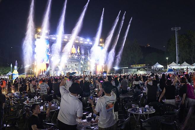 지난해 치맥페스티벌 개막식 모습./대구시 제공