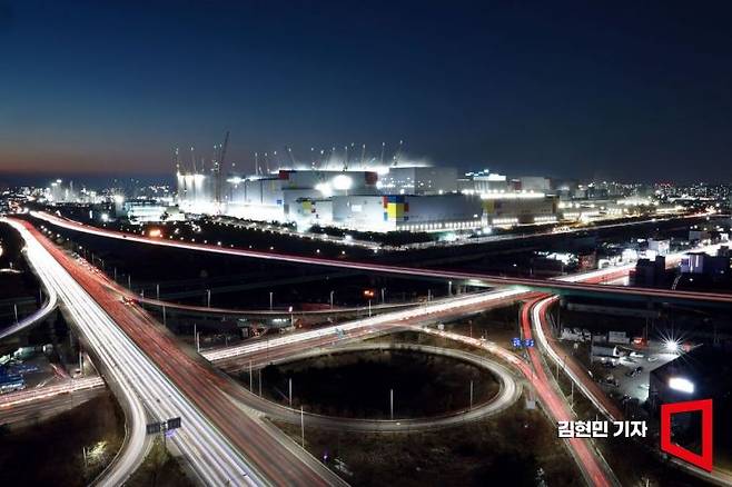 삼성전자 평택캠퍼스 공사 현장. 김현민 기자