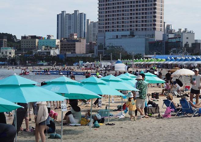 울산 동구 일산해수욕장