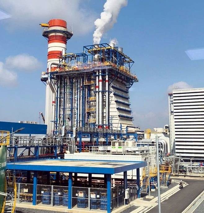 년짝 4 LNG 발전소 사. 베트남 기획투자부 제공