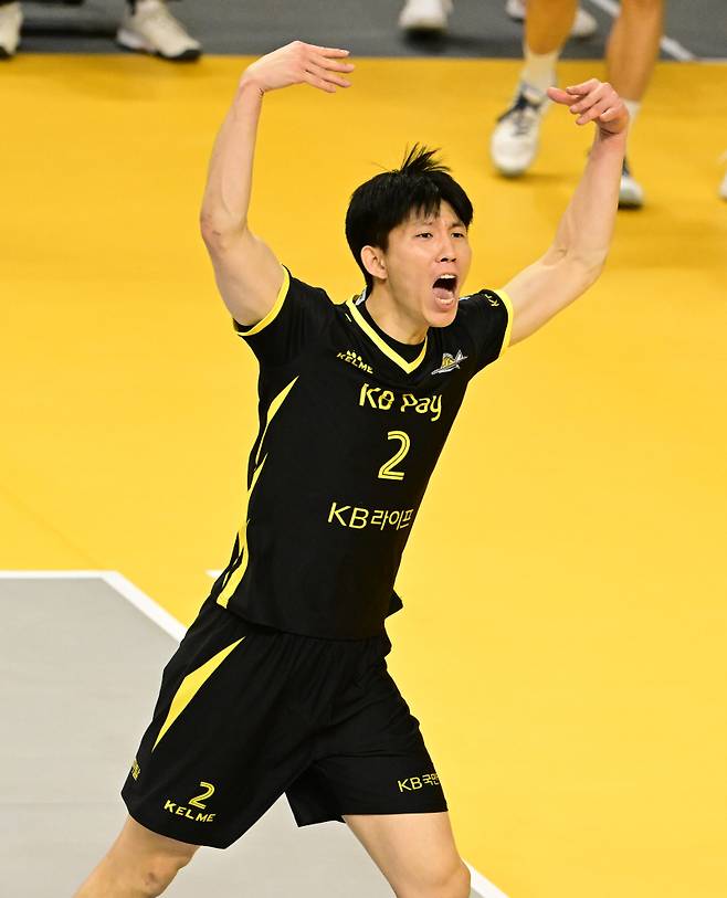 KB손해보험 황택의. KOVO 제공