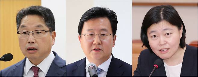 노만석 대검차장 | 정진우 중앙지검장 | 임은정 서울동부지검장