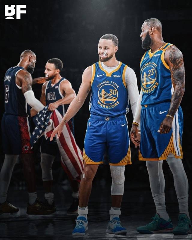 ‘블리처 리포트’는 제임스가 골든스테이트 워리어스로 향하는 트레이드 시나리오를 제안했다. 현실성이 얼마나 있는 시나리오인지는 알 수 없지만 제임스가 가장 위대한 라이벌이었던 커리와 함께할 수 있다는 것만으로도 흥미로운 일이다. 사진=바스켓볼 포에버 SNS