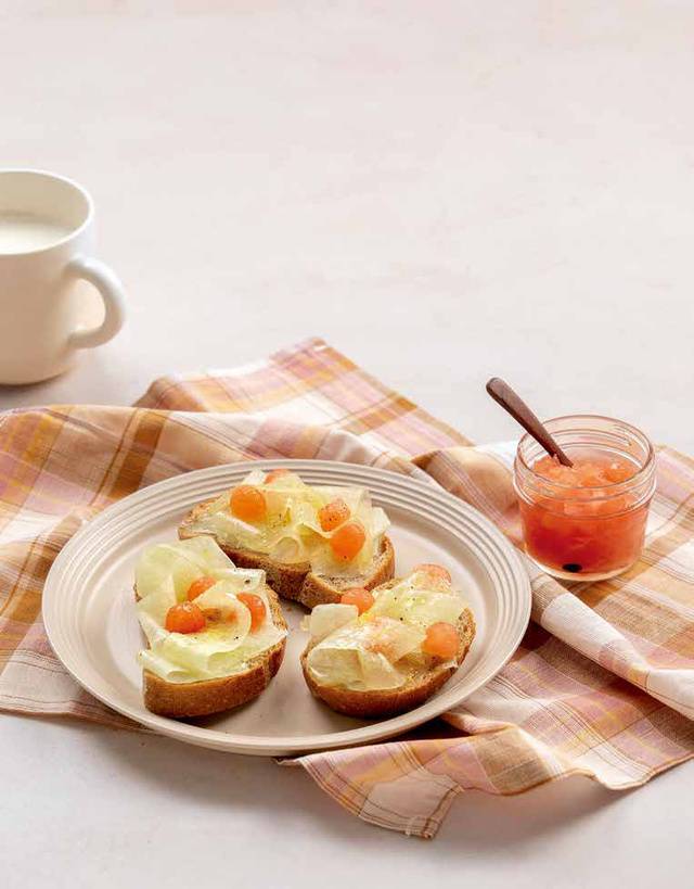 수박 껍질 브루스케타