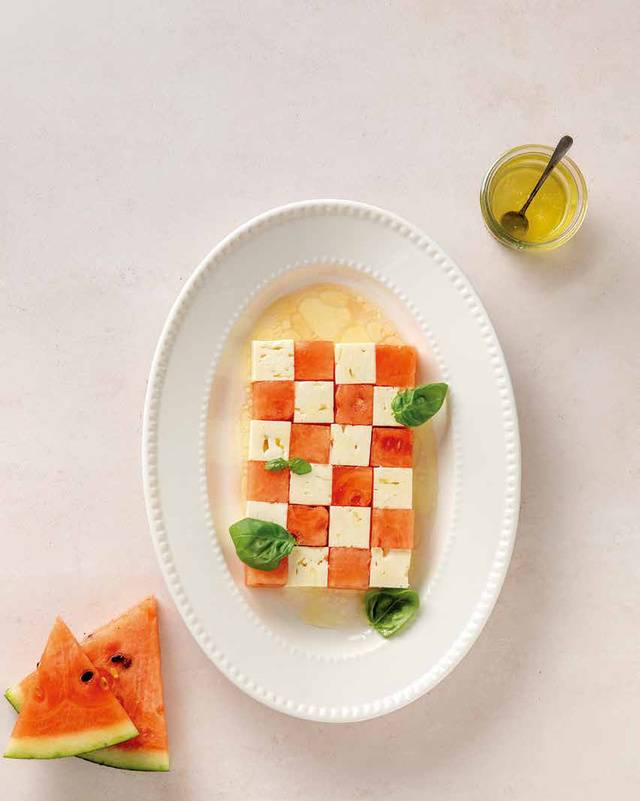 수박 큐브 샐러드