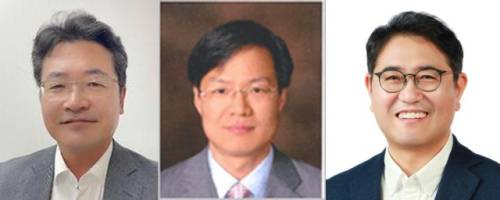 ◇사진 왼쪽부터 구봉진 체육교육과 교수, 박성선 수학교육과 교수, 박승규 사회과교육과 교수(가나다순).