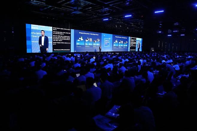 1일 서울 삼성동 파르나스 서울에서 진행된 ‘2025인텔AI서밋 서울’ 행사 전경 ⓒ인텔코리아