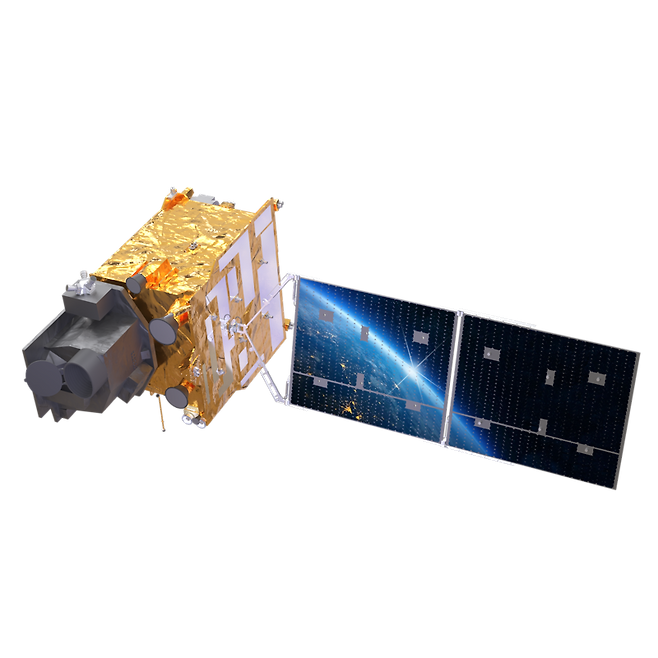 천리안위성 5호 형상. LIG넥스원 제공