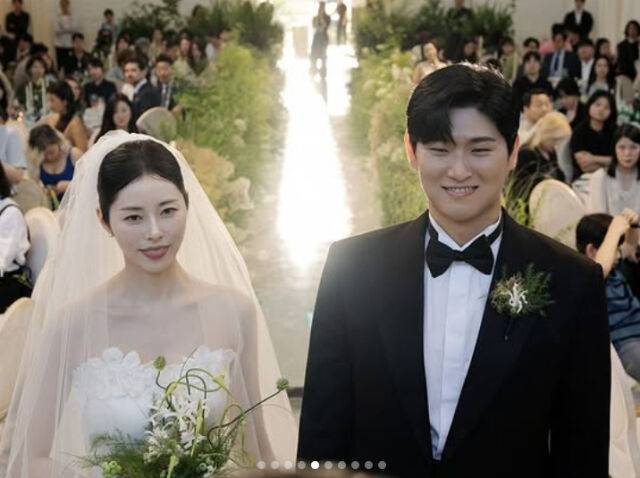 서동주 결혼식./소셜미디어