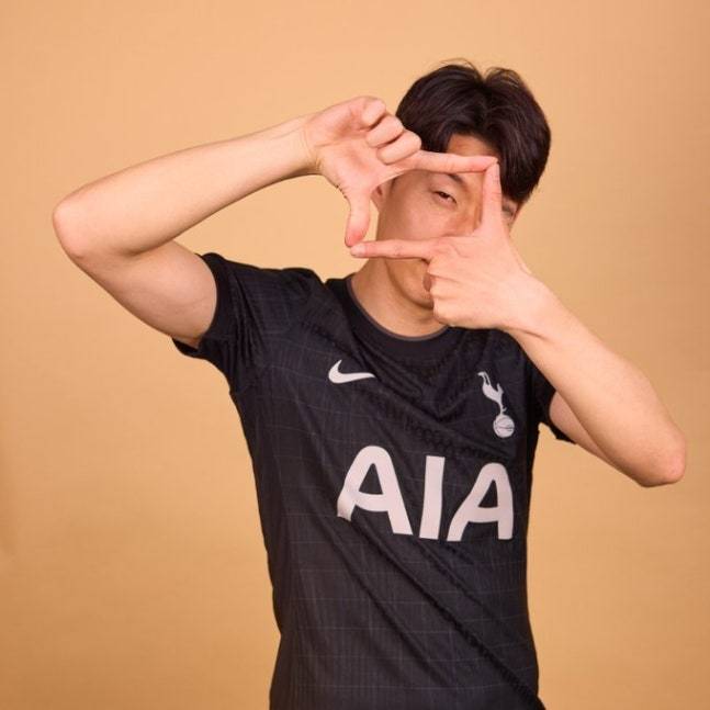 손흥민. 토트넘 홋스퍼 홈페이지